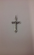 Photo of NICKEL SILVER CRUCIFIX 545