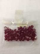 Photo of GARNET 6MM PRECIOSA CRYSTAL BEADS 621GA