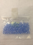 Photo of LT. SAPPHIRE 6MM FIRE POLISHED FACETED BEADS 625LSA