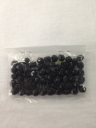 Photo of BLACK 7MM FIRE POLISHED FACETED BEADS 626BK