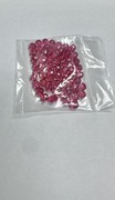 Photo of DARK ROSE 7MM FIRE POLISHED FACETED BEADS 626DKR
