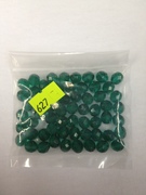 Photo of EMERALD 8MM FIRE POLISHED FACETED BEADS 627E