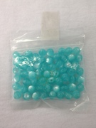 Photo of AQUA 7.5MM LUCITE BEADS 632AQ