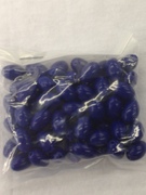 Photo of BLUE 8x12MM OVAL ACRYLIC BEADS 672B