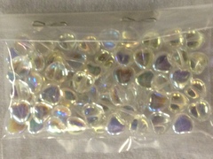Photo of CRYSTAL 8MM GLASS HEART BEADS 673C