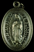 Photo of OXIDIZED OUR LADY OF GUADALUPE MEDAL 704GU