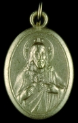 Photo of OXIDIZED SACRED HEART MEDAL 704SHS