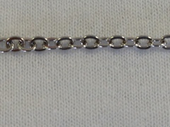 Photo of BRASS PALADIUM PLATED CHAIN 766