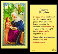 Photo of PRAYER TO ST ANN 800-037