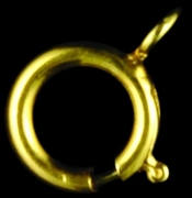 Photo of GOLD FILLED SPRING RING 836
