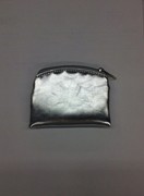 Photo of SILVER 3X4 ZIPPER ROSARY POUCH 909S