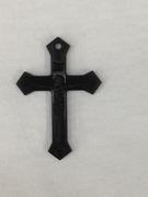 Photo of BLACK PLASTIC MISSION CRUCIFIX M1BK