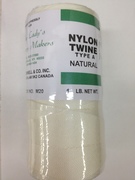 Photo of #9 NON-BONDED WHITE NYLON CORD - 1 LB SPOOL MAKES APPROX 400 CORD ROSARIES M20