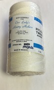 Photo of #9 BONDED WHITE NYLON CORD - 1 LB SPOOL MAKES APPROX 400 CORD ROSARIES<br />** SOLD AS IS, RETURNS NOT ACCEPTED-LABEL M30B ** M30B
