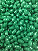 Photo of 6X9MM LEAF GREEN MISSION BEAD M4L