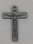 Photo of SILVER PLASTIC MISSION CRUCIFIX M51S